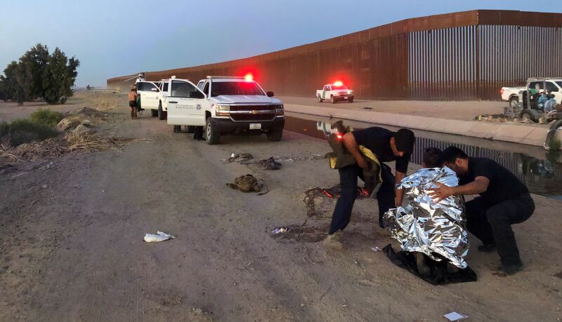 Pilot, agents, concerned citizens rescue child and father from canal